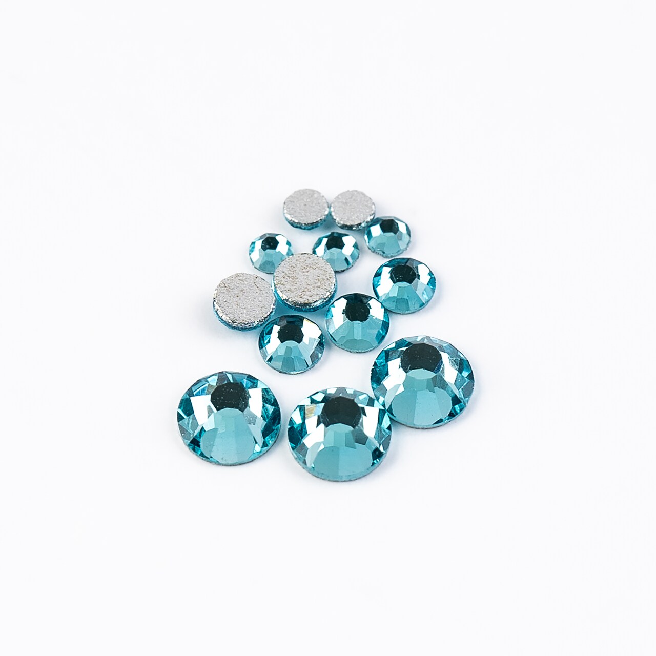 Crystal Lane DIY Combo Glass Flatback Rhinestones SS3 / SS6 / SS12